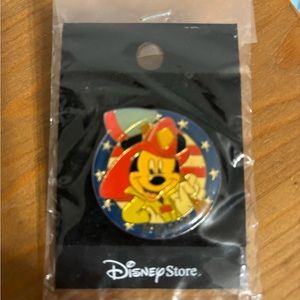 Disney NYFD Mickey Fireman Pin